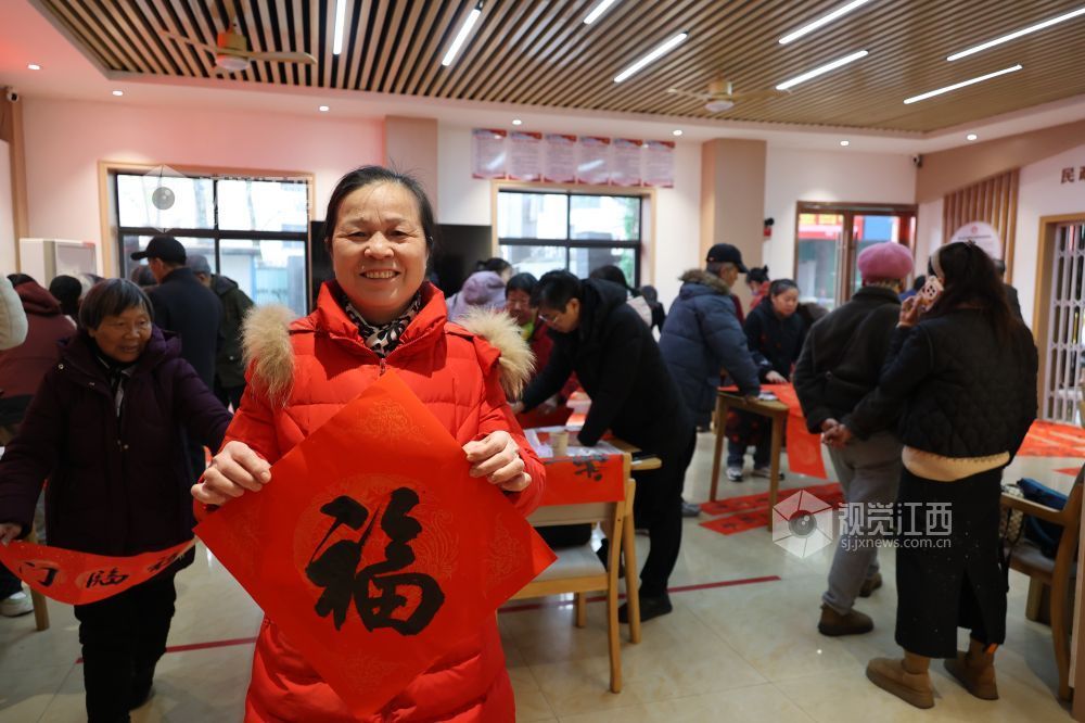 江西新余：“福”到社区居民乐（图）