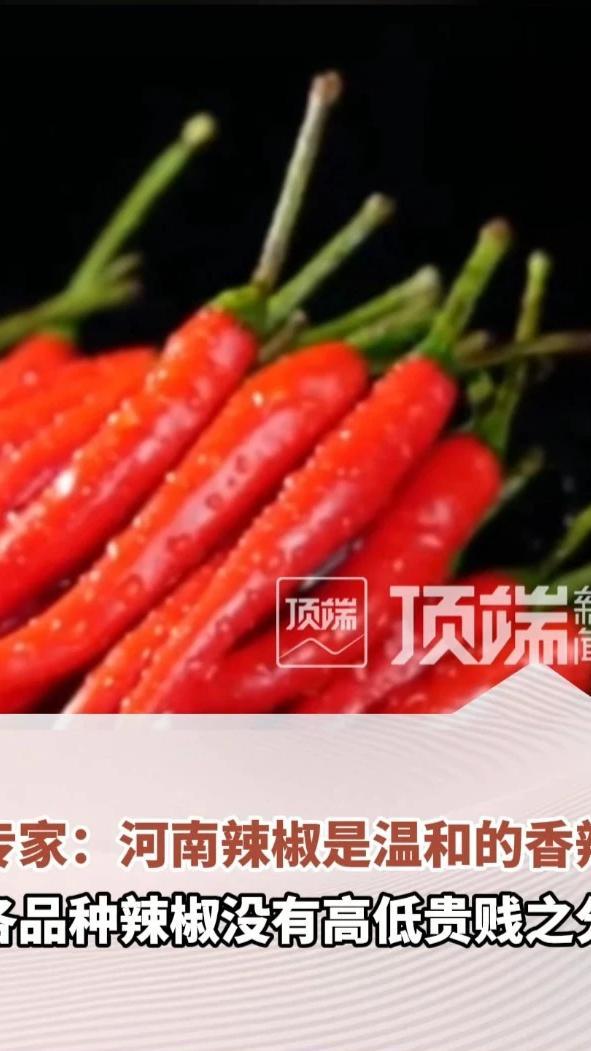 网传老干妈把贵州辣椒换成河南辣椒后口味变差，老干妈予以否认。河南省农业科学院蔬菜研究所副所长姚秋菊说，河南辣椒是温和的香辣，各品种辣椒没有高低贵贱之分。（顶端新闻首席记者张恒）#河南dou知道 #热点