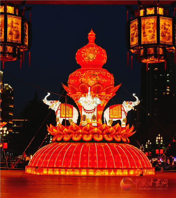 2025年西固灯会（摄影：不言）