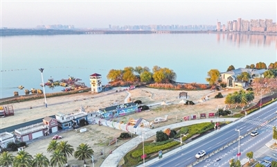 八里湖南片区婚礼主题公园。