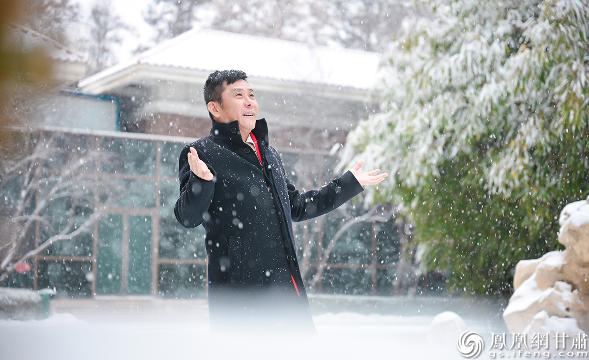 陈文端感受兰州冬日雪韵