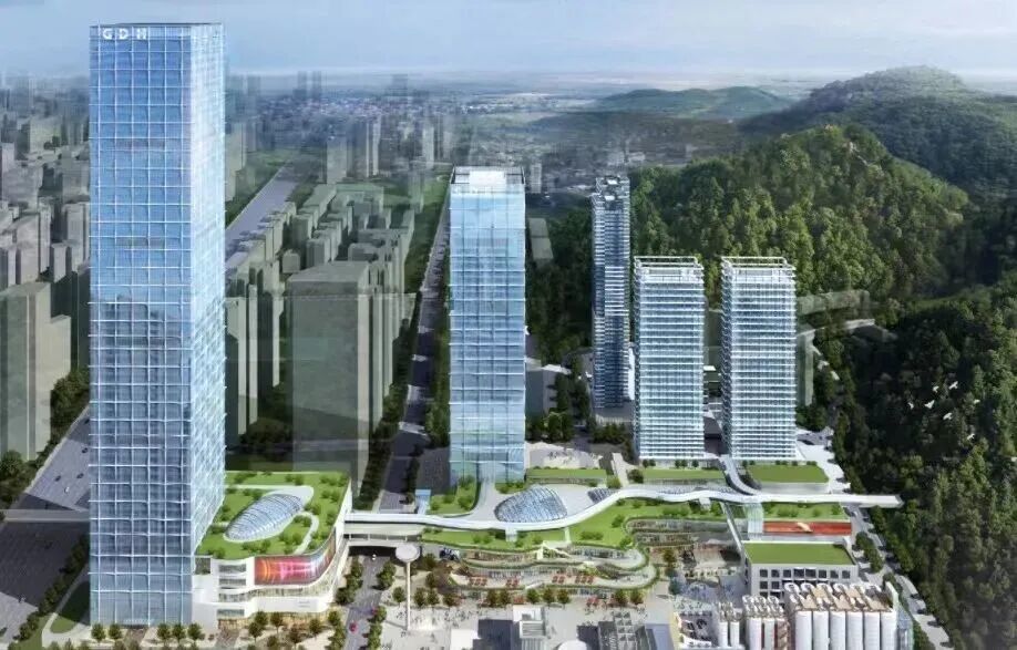 专精特新特色产业园区效果图