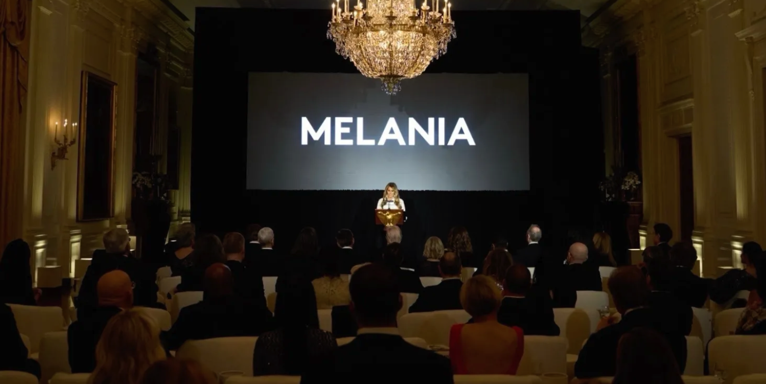 《梅拉尼娅》在白宫首映