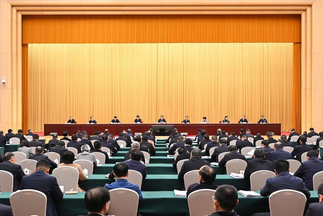 1月26日下午,市委召开区县委书记和部门一把手例会。记者 苏思 摄/视觉重庆