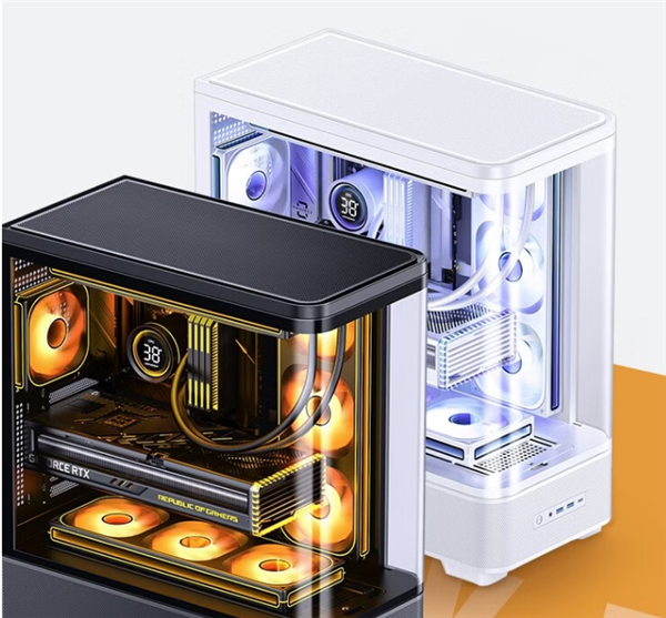 乔思伯TK-5机箱首发599元:双曲面一体弯折玻璃