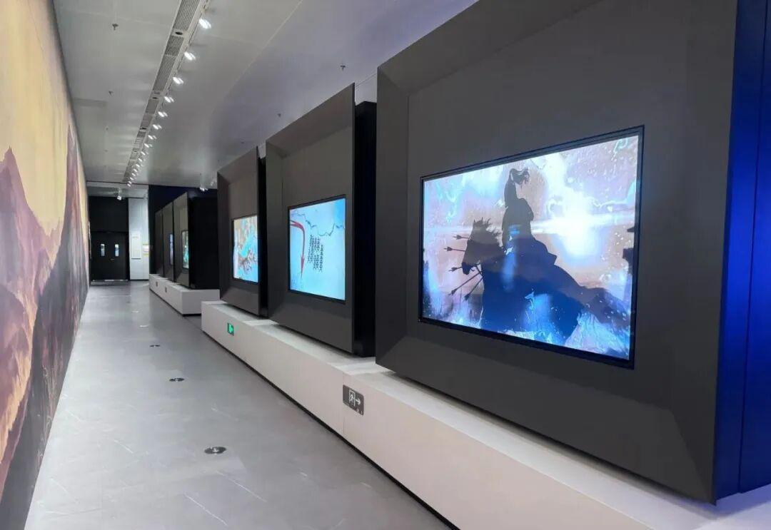 ▲六骏各自相对应的战役动画演示短片图源：文物陕西