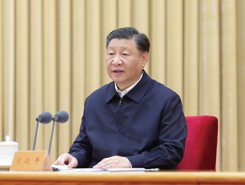 2023年10月30日至31日,中央金融工作会议在北京举行。中共中央总书记、国家主席、中央军委主席习近平出席会议并发表重要讲话。 新华社记者 鞠鹏/摄