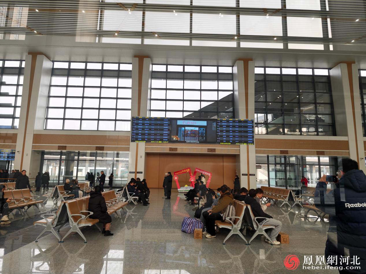 石家庄北站候车空间