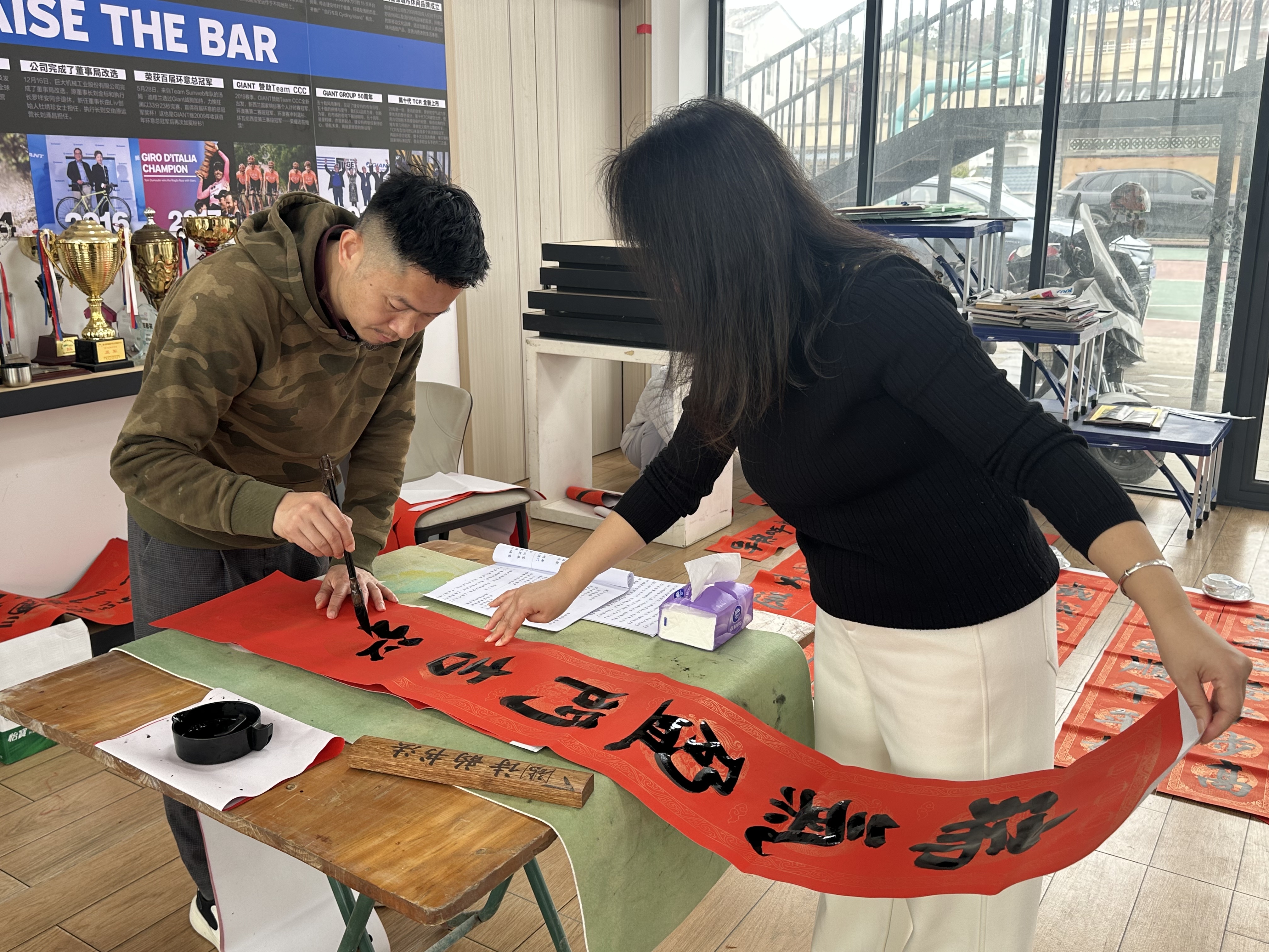 珠海上洲村：挥春送福，为乡村振兴注入精神力量