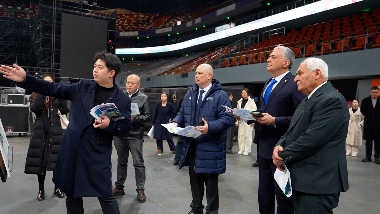 国际举联主席扎路点赞宁波  2026年世界举重锦标赛筹备工作稳步推进