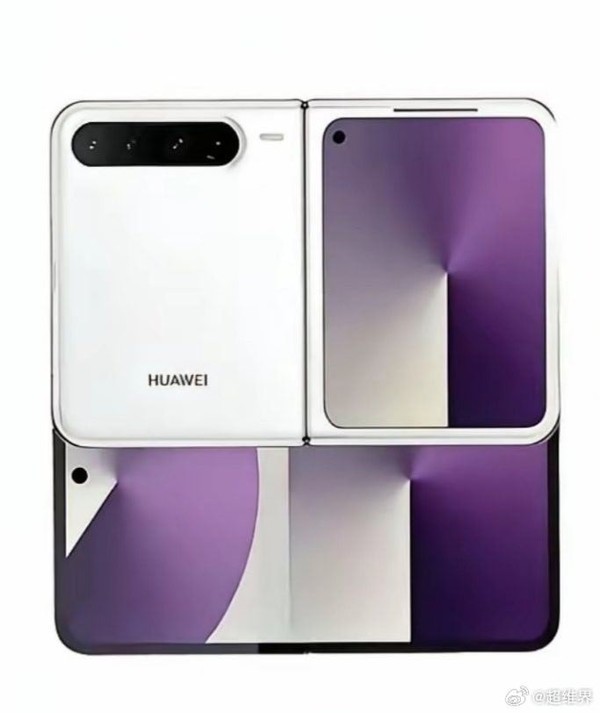 华为Pura X2外观设计曝光 外屏尺寸夸张 后置2亿像素