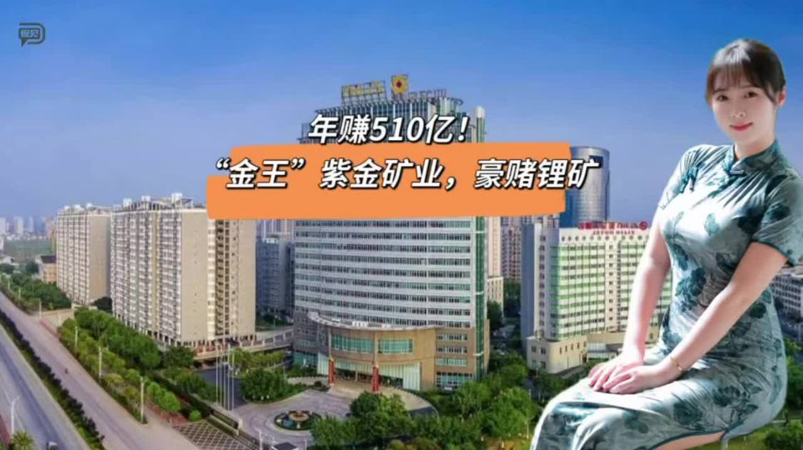 年赚510亿，“金王”紫金矿业豪赌锂矿