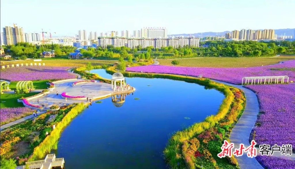 金昌紫金苑景区(资料图) 图片由金昌市文广旅局提供