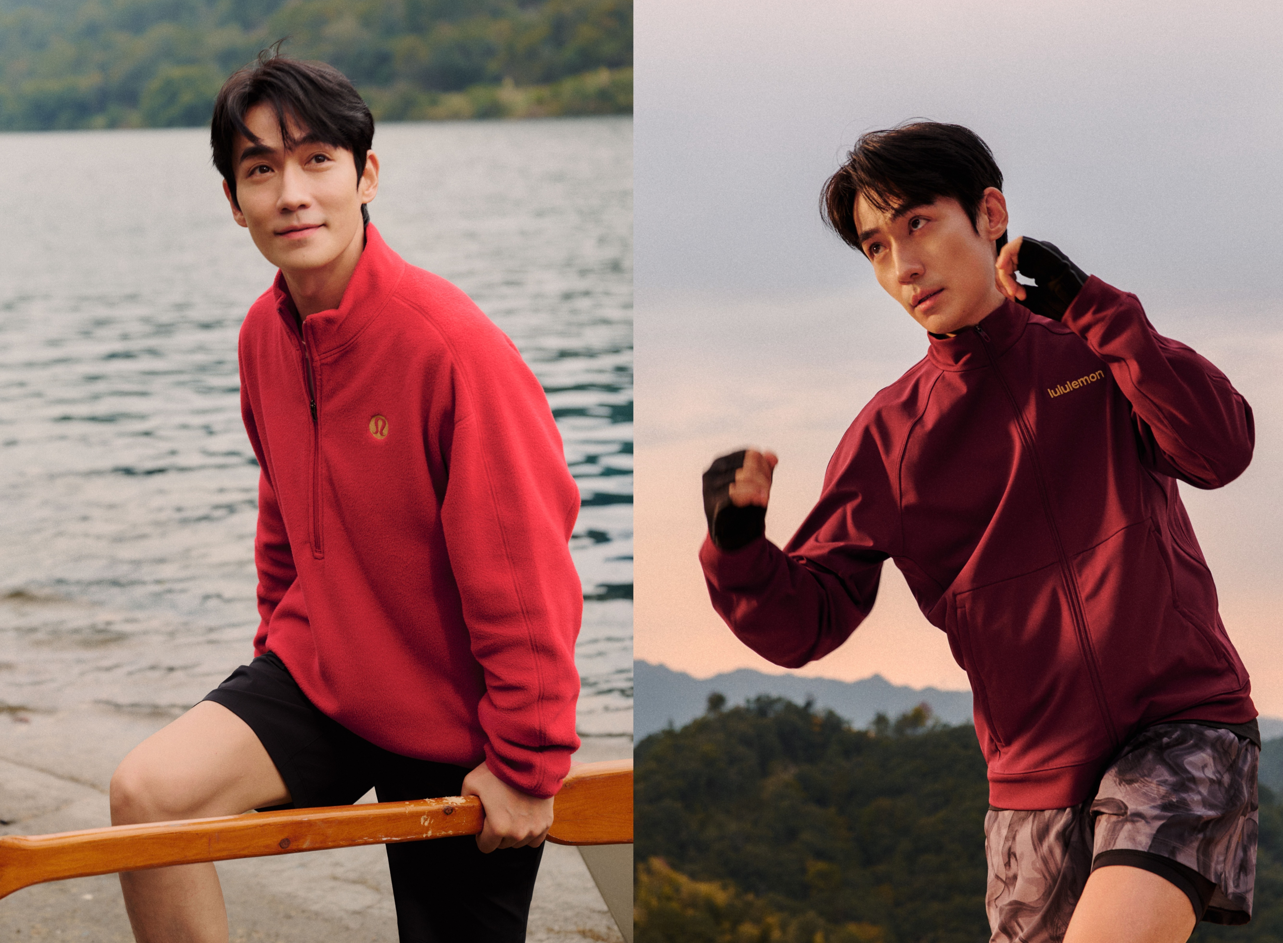 朱一龙演绎lululemon 2026新春限定系列