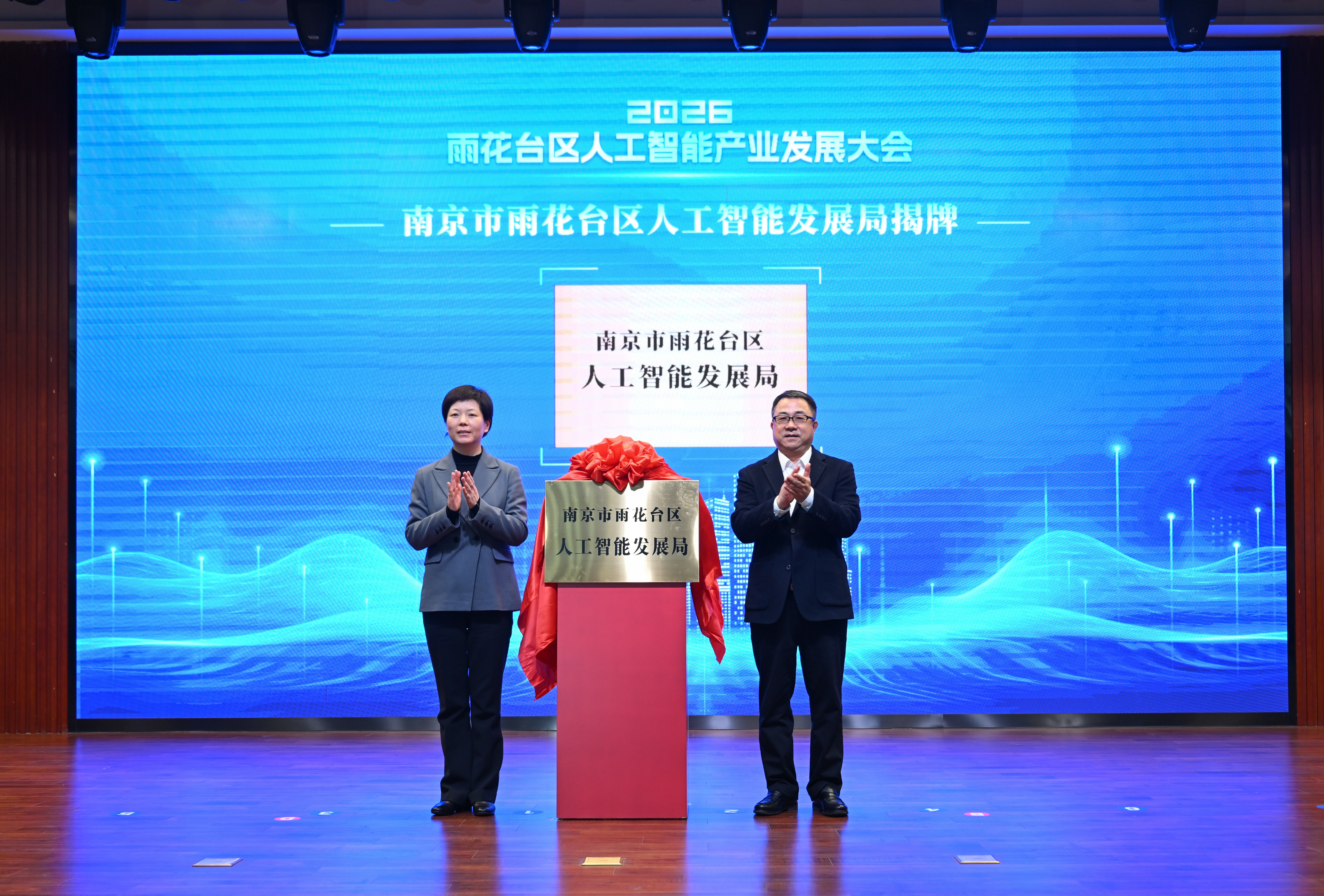 江苏首个!发力AI产业南京雨花台区成立了一个局