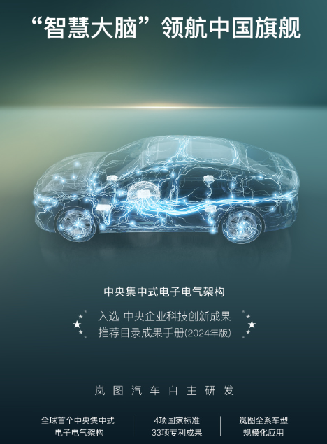 国家级认证！岚图汽车电子电气架构入选央企科创成果