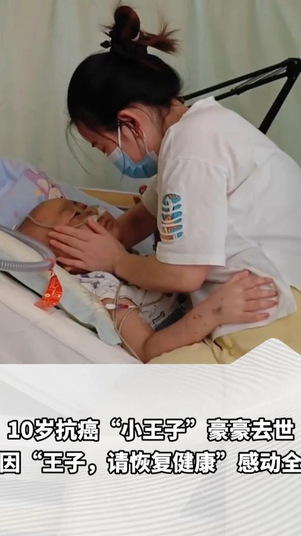10岁抗癌“小王子”豪豪去世，曾因“王子，请恢复健康”感动全网，父亲：孩子解脱了……