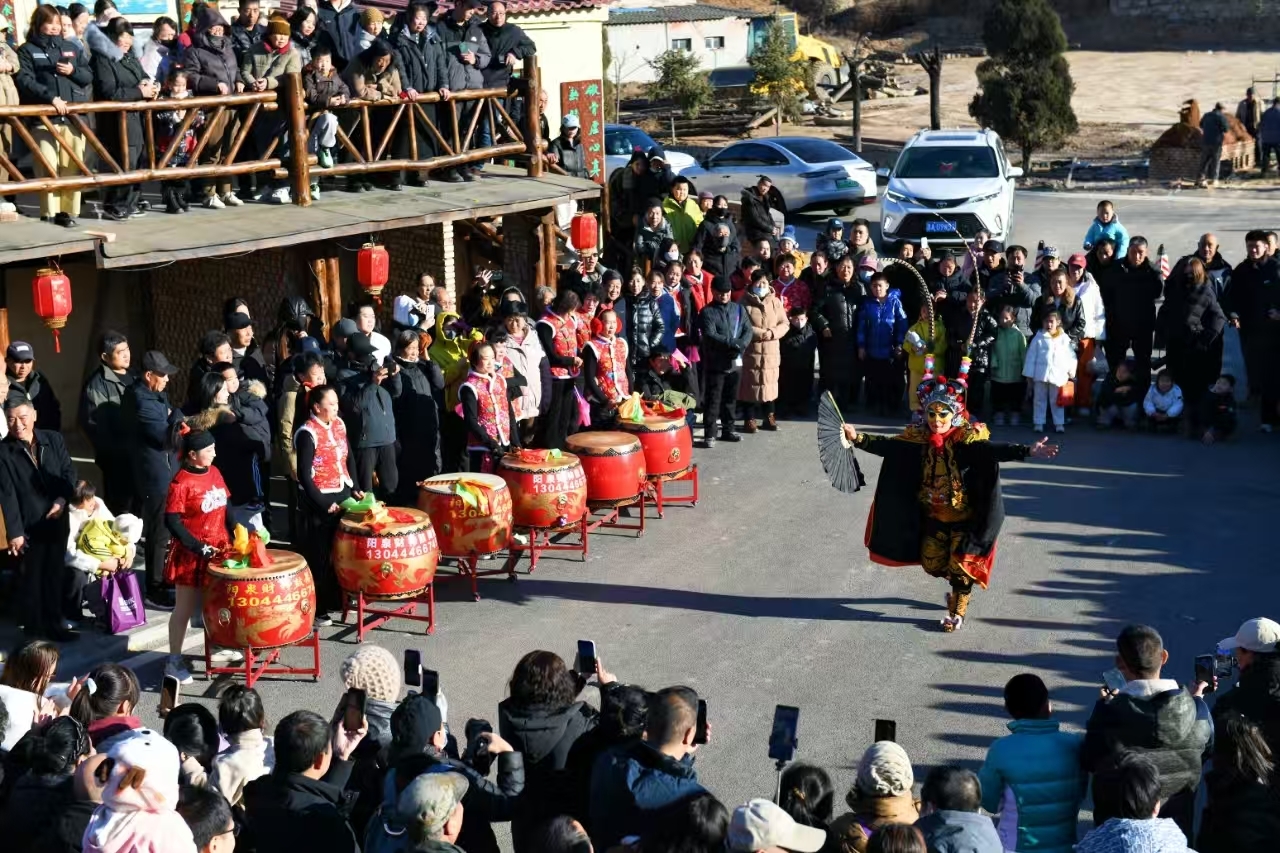 阳泉杨家沟村年味浓