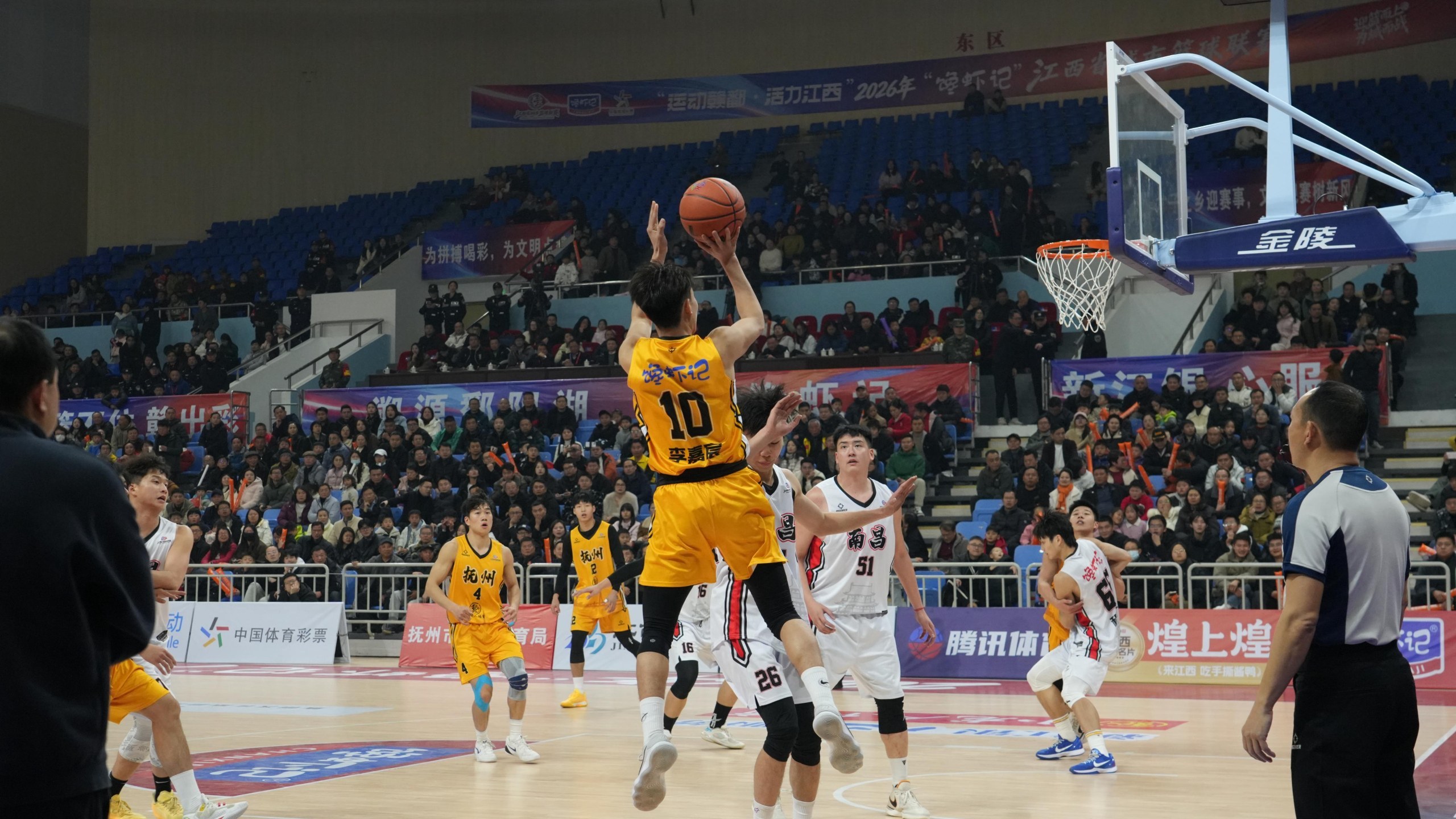 主场82:106不敌南昌队，抚州队“赣BA”鏖战未止步