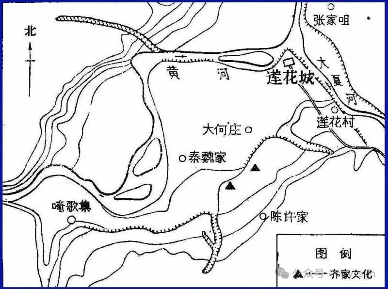 甘肃永靖大何庄遗址位置图