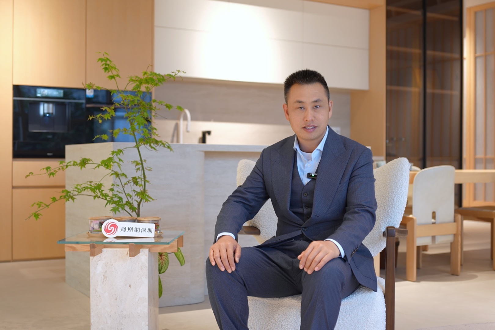 图：誉家装饰创始人、家装之窗董事长谢宇兵
