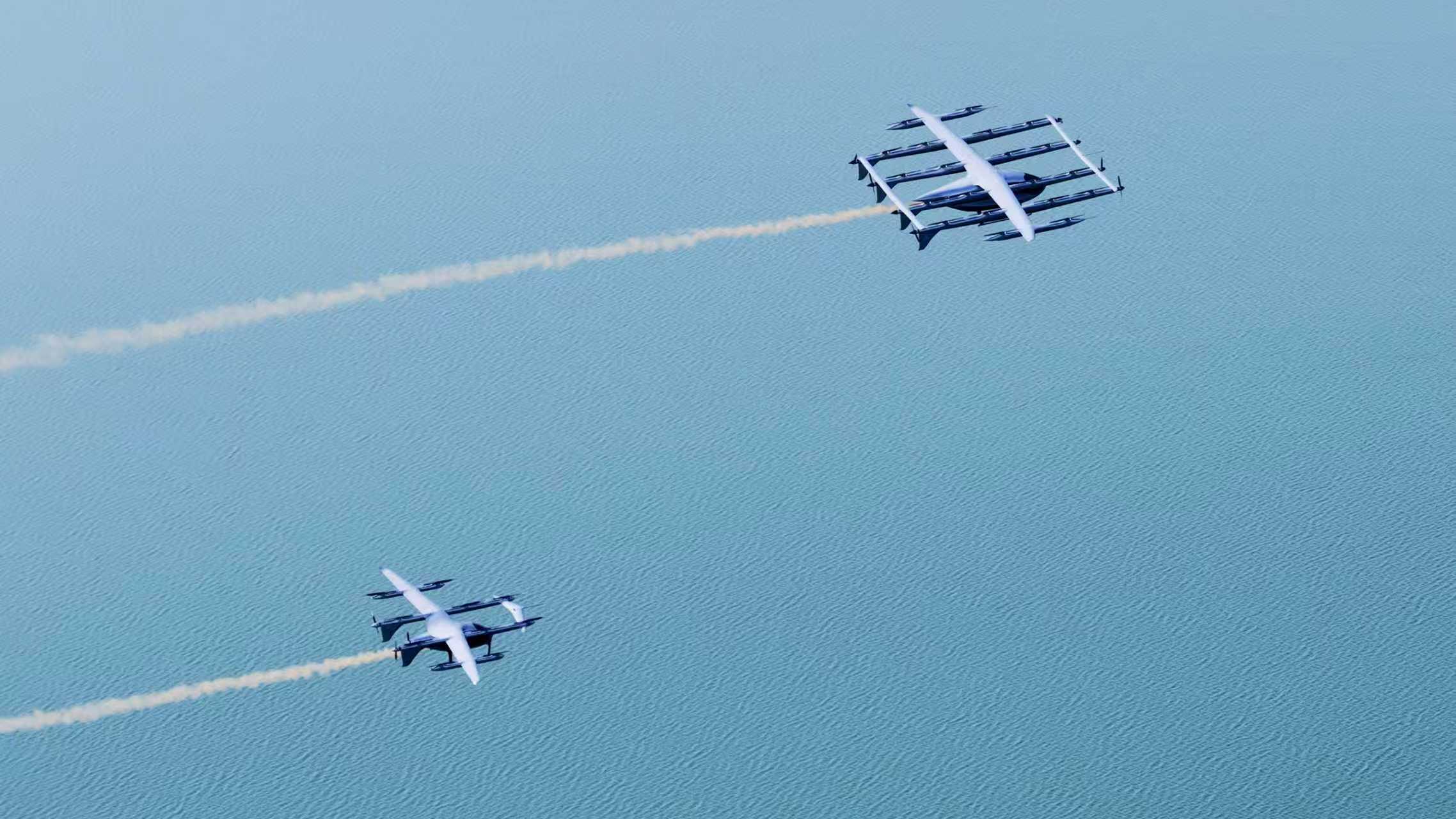 全球首款5吨级eVTOL亮相 混动版续航可达1500公里