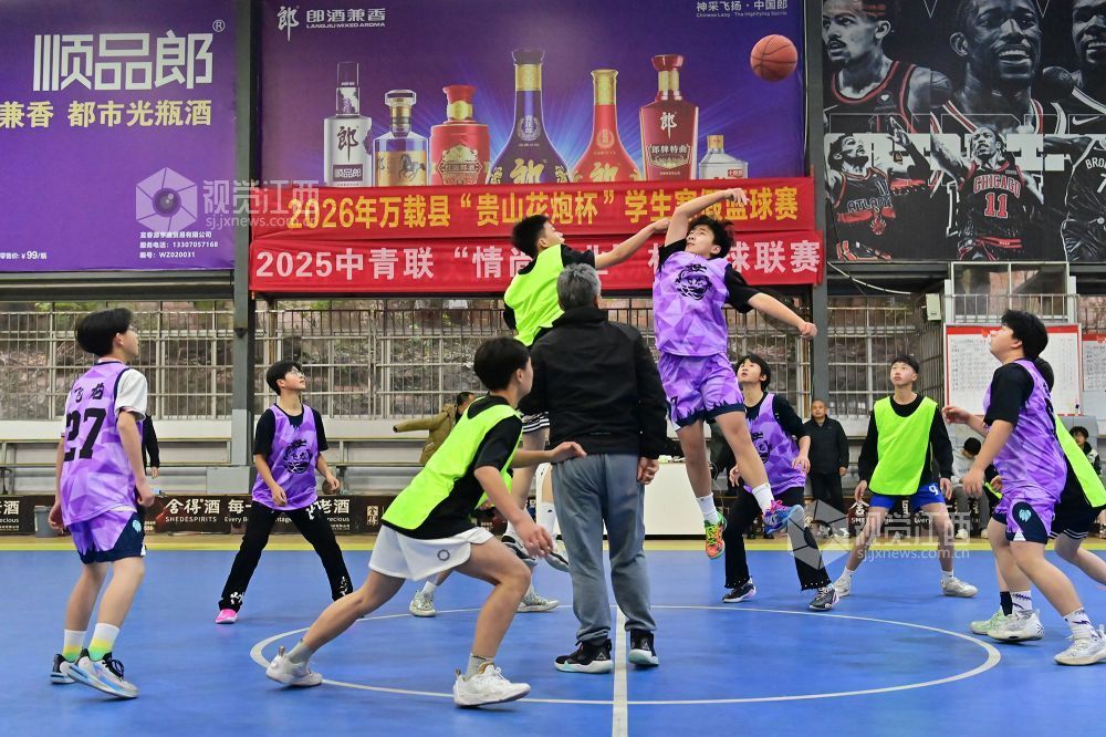 江西万载：快乐篮球度寒假（图）