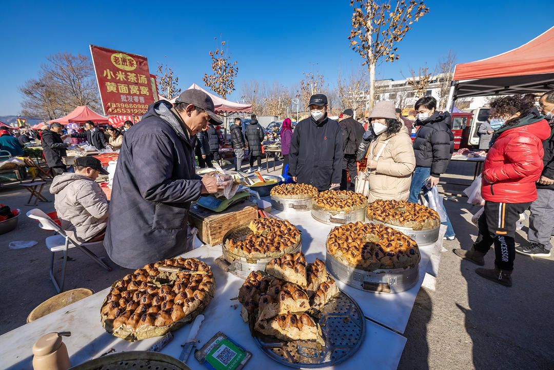 仲宫大集。 图源：大众新闻 摄影 张宝贤