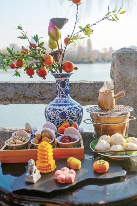 冬日特色项目围炉煮茶。