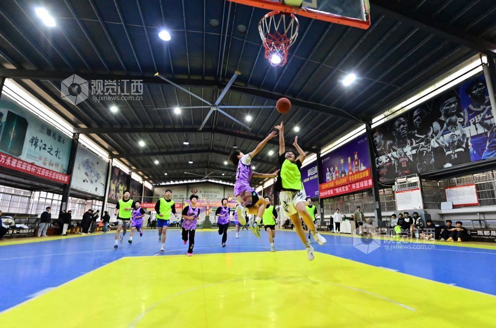 江西万载：快乐篮球度寒假（图）