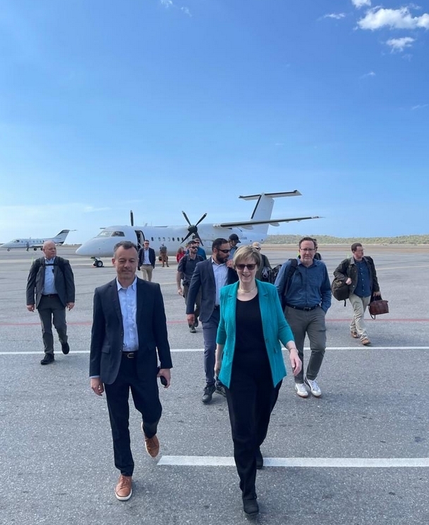 美国大使抵达委内瑞拉,双边关系将重启