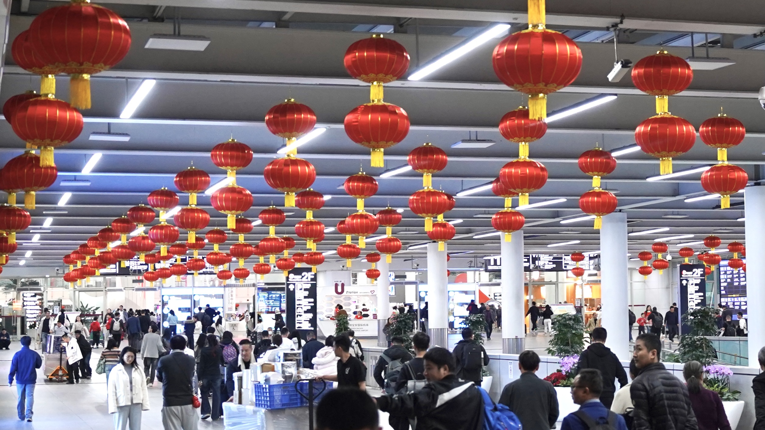 深圳机场春运日均运送旅客预计近20万人次