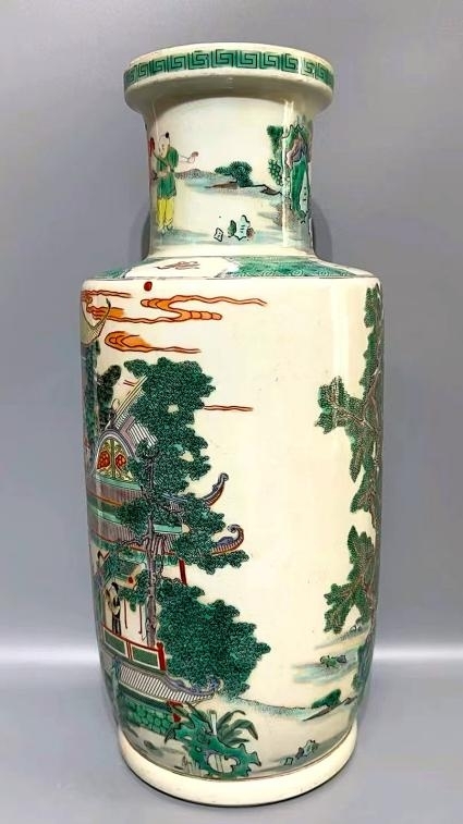 万妆狂舞尽忘忧，欢娱交响意未休——康熙官窑五彩界画人物《掷果盈车》宝字瓶析论