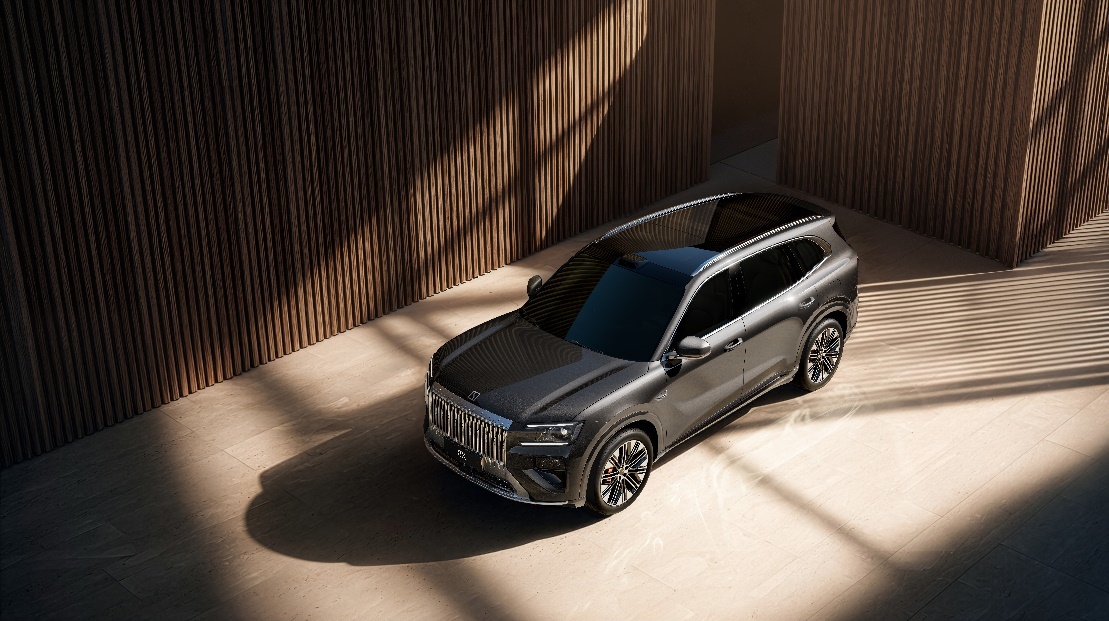 极氪8X实车首次亮相 共享9X旗舰设计语言/发布5款颜色