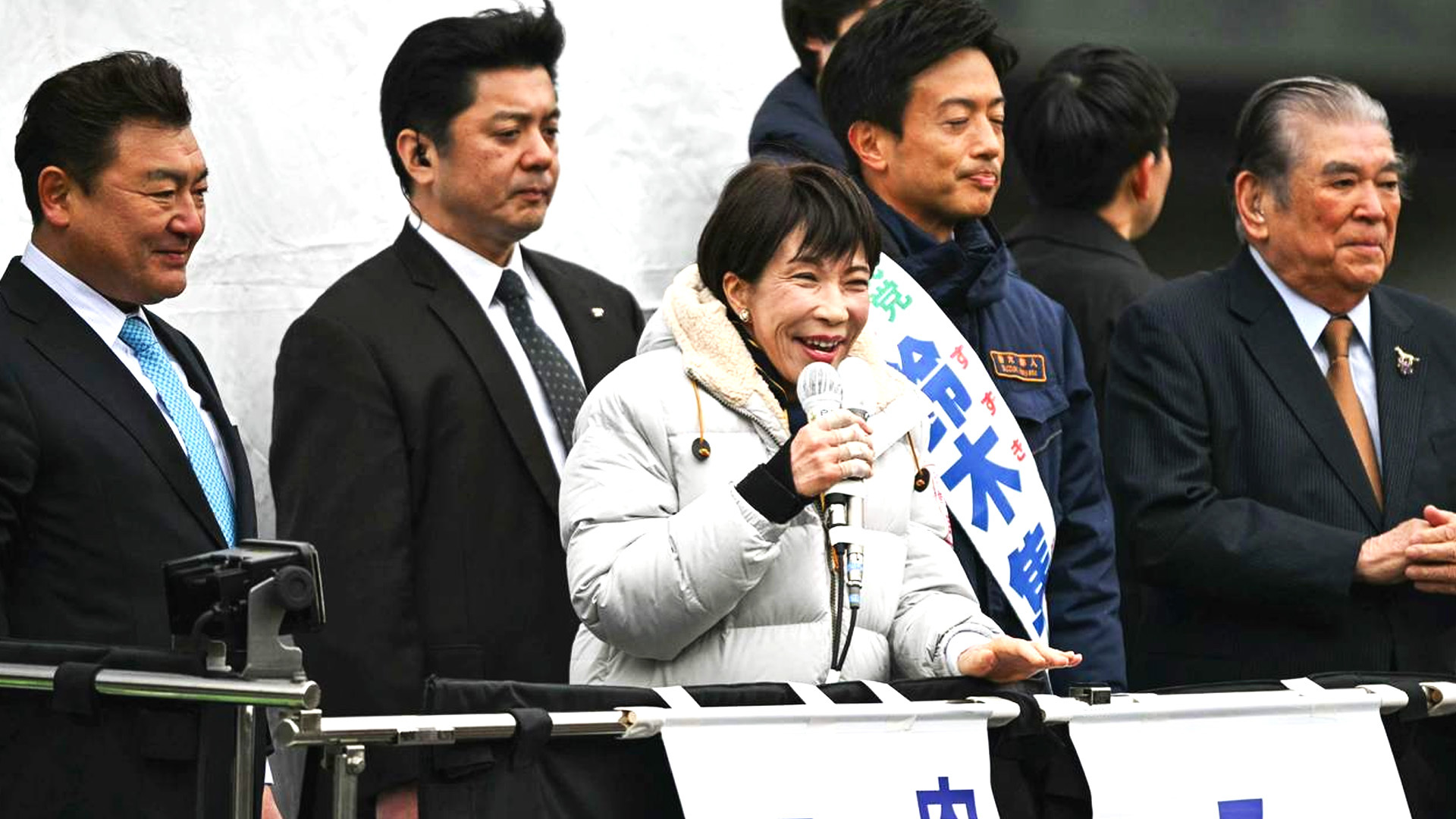 日本众议院大选最后冲刺 高市街头拜票