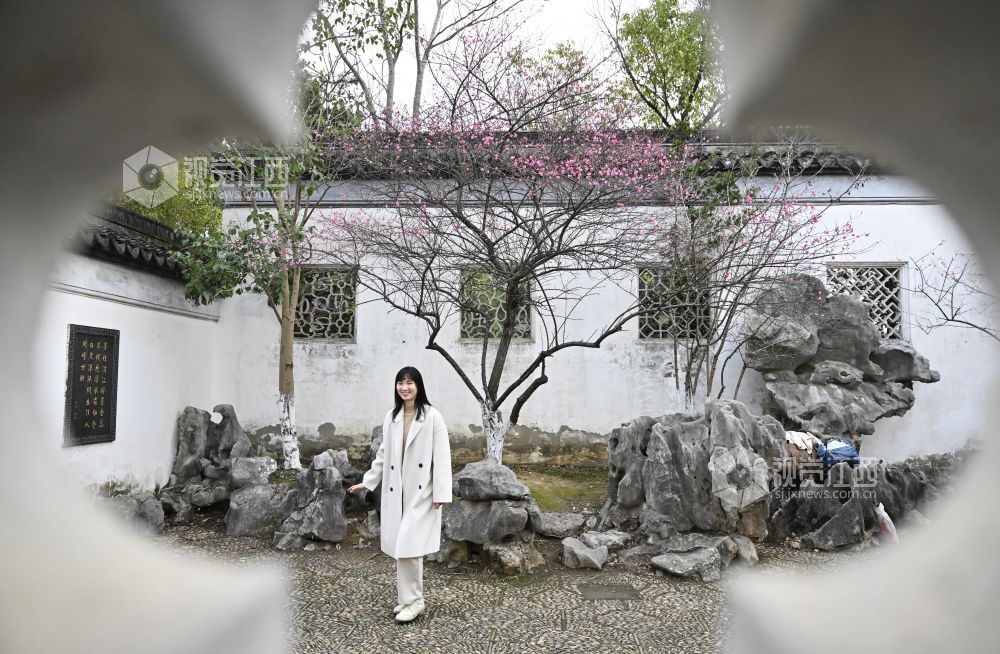 江西南昌：梅花初绽景如画（图）