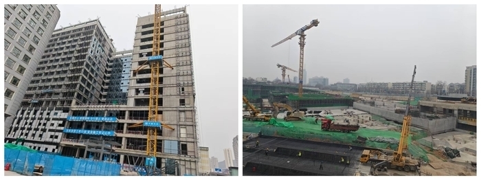 山东中医药大学附属医院东院区综合楼建设项目和济南轨道交通4号线TOD综合开发项目快速推进中。
