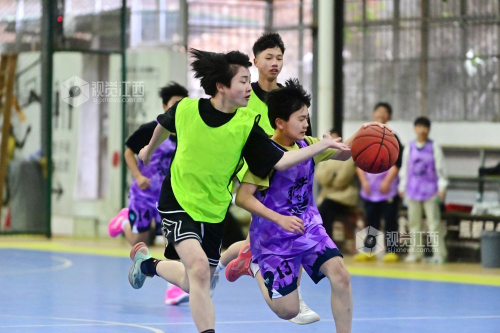 江西万载：快乐篮球度寒假（图）