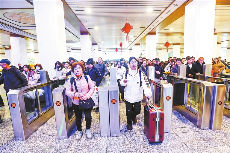 春运开启 预计九江市流动量将创历史新高（图）