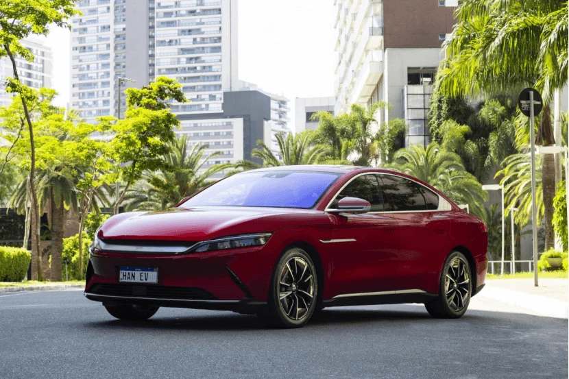 在巴西发布的比亚迪汉