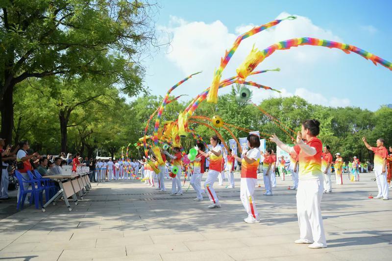 科學健身“五進”活動深受群眾喜愛