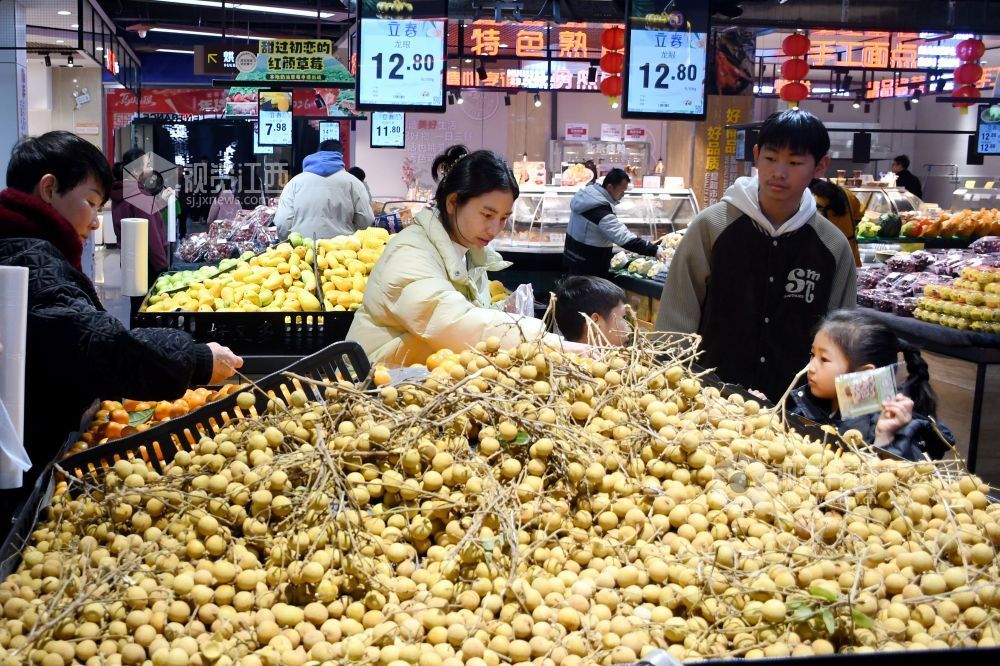 江西南丰：节前市场供销两旺（图）