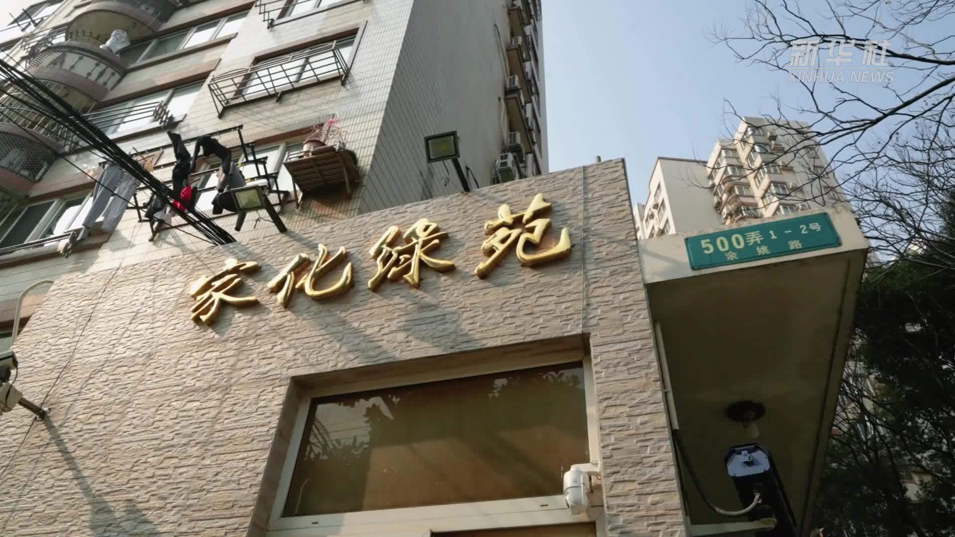 上海静安：居民小区“边角荒地”变身“共享绿境”