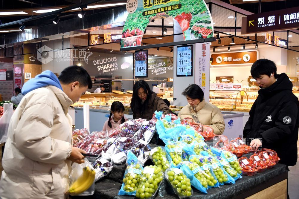 江西南丰：节前市场供销两旺（图）