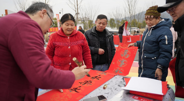 新春走基层 | 庐山西海开展“橘仔迎春 福联西海”文明实践活动