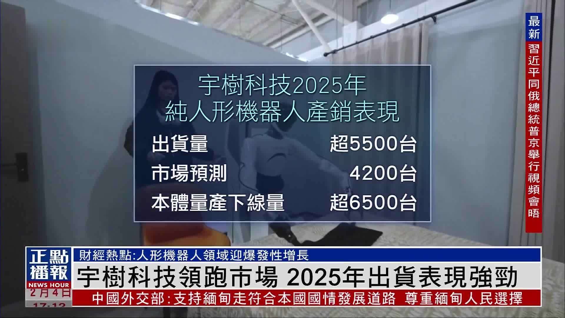 财经热点｜宇树科技领跑市场 2025年出货表现强劲