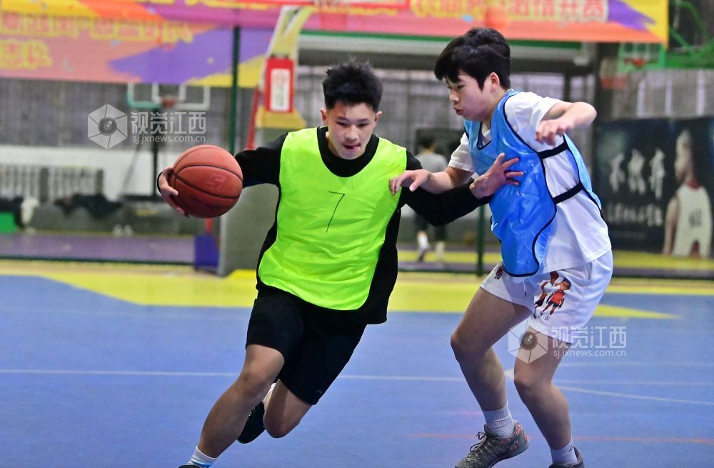 江西万载：快乐篮球度寒假（图）