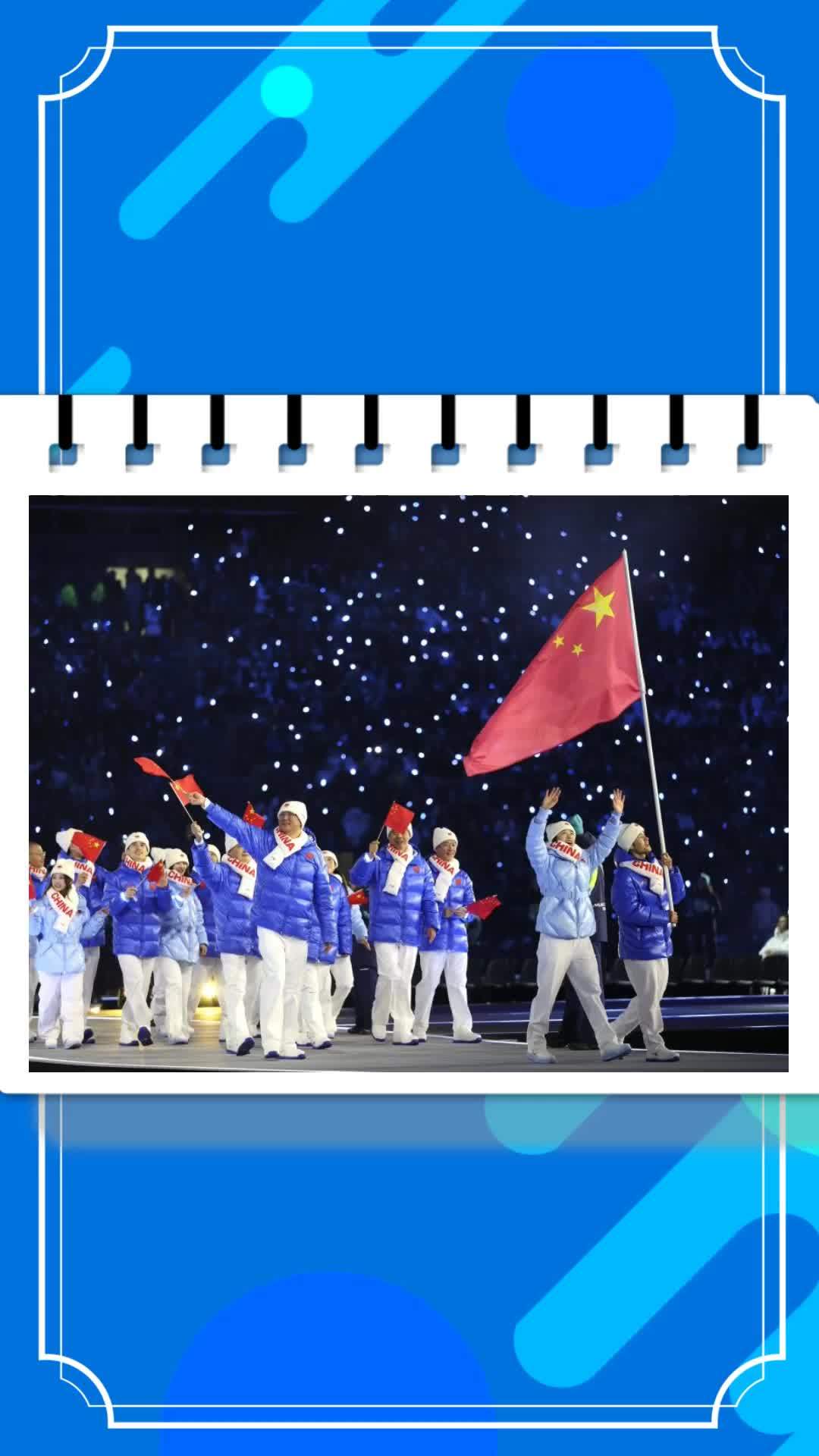 AIGC看体育｜米兰冬奥会开幕式中国代表团入场