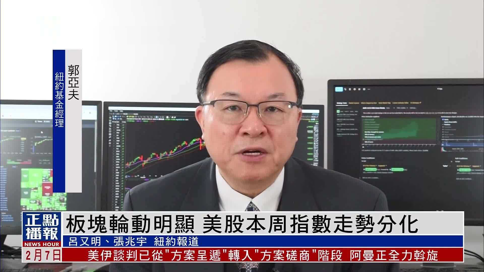 美股一周｜板块轮动明显 美股本周指数走势分化