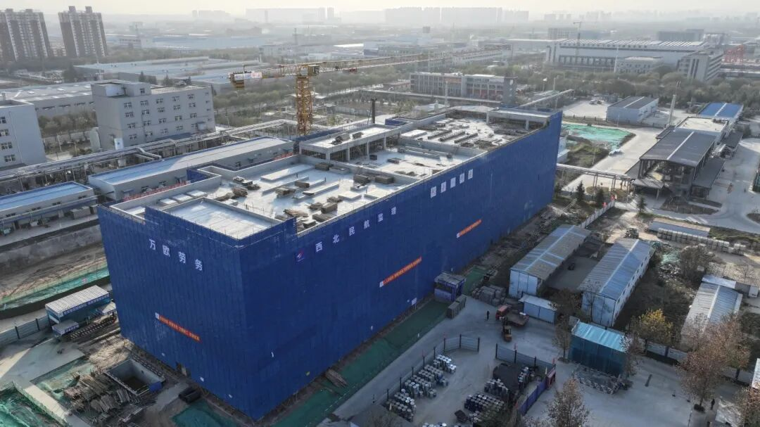 彩晶光電項目主體結構已封頂